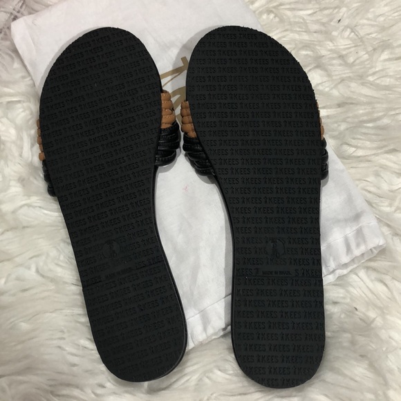 Tkees Lucas Leather Slip On Sandals - Picture 7 of 9